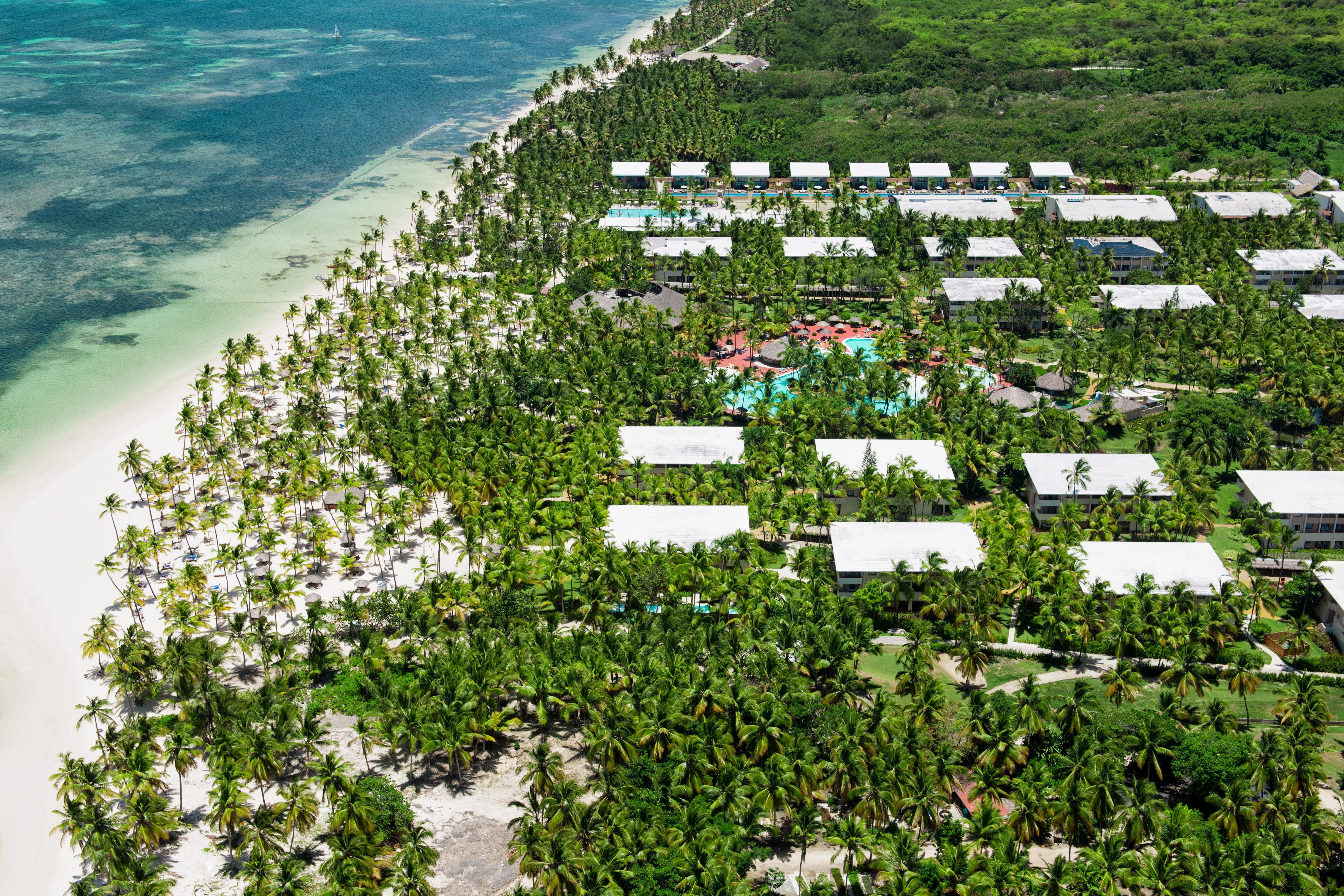 Catalonia Punta Cana Exterior foto Aerial view of the resort