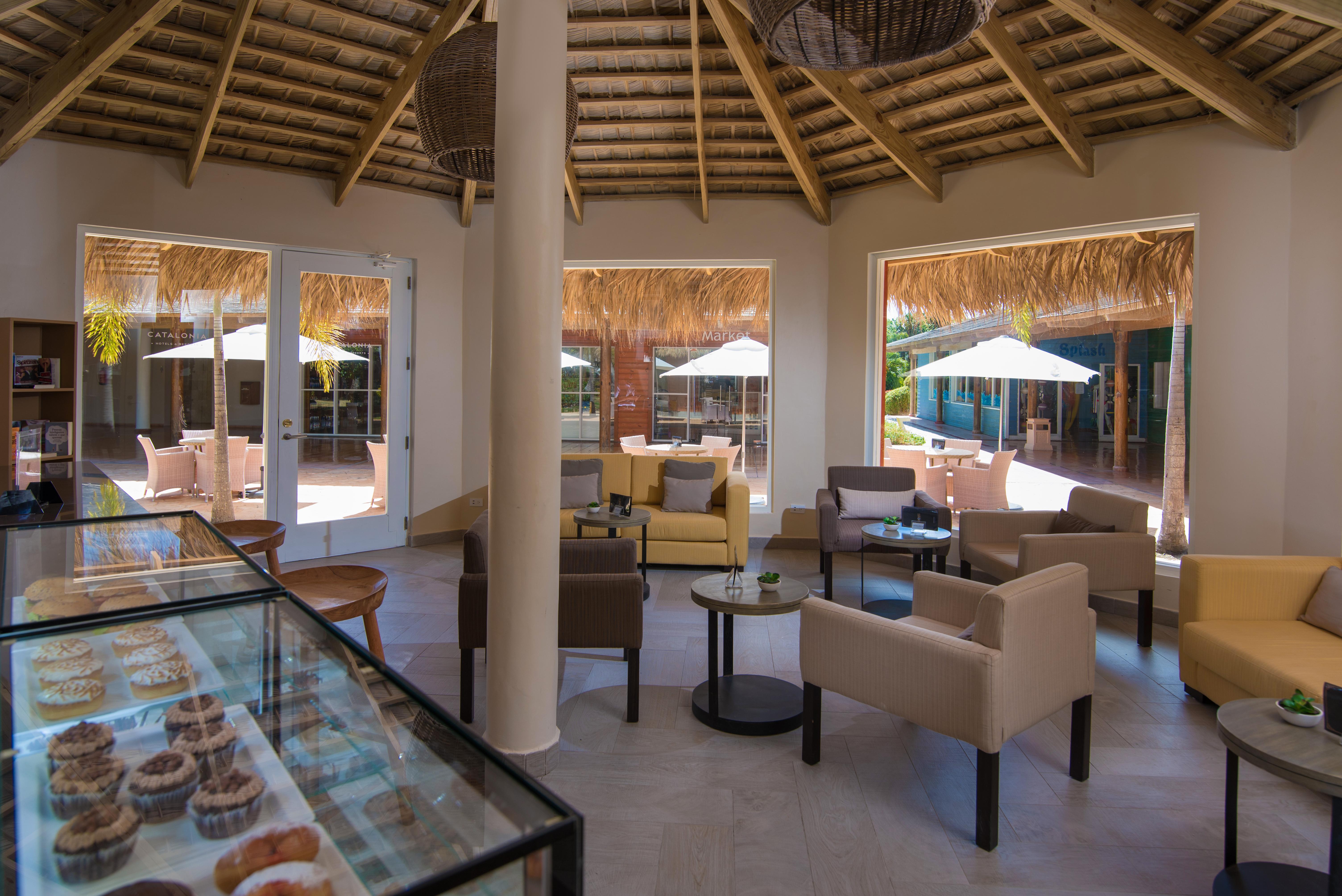 Catalonia Punta Cana Exterior foto The interior of the lounge
